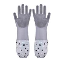 Yousheng Pet Bathing Gloves, Silicone Hair Removal and Massage Gloves, High-Density Teeth Cleaning Gloves, Pet Grooming Gloves for Cats and Dogs pilka