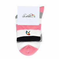 Arnold Palmer Ladies' Mid-calf Socks Women's Ankle Socks Basic Socks Korean Cotton Socks 24cm Random Shipping (5 Pairs)