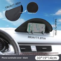 Car GPS Sunshade Visor Cover Sun Shade Barrier Light Cover GPS Navigator Sun Shade Case Auto Interior Accessories