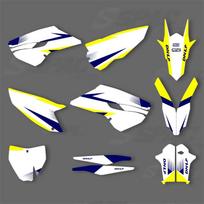 SPACE Motorcycle Graphics for Husqvarna TC FC 2014 2015 TE FE 2014 2015 2016 Decals Stickers Kits Number Name Custom
