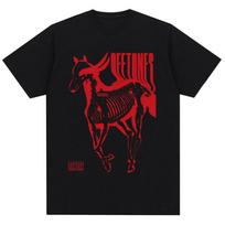 Deftones White Pony Music Album Vintage T-shirt Hip Hop Vintage Fashion Gothic Male T Shirts Oversized unisex unisex Cotton T Shirt S įvairiaspalvis