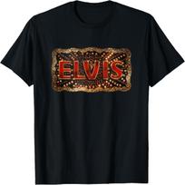 ELVIS filmo sagtis logotipas oficialūs marškinėliai S įvairiaspalvis