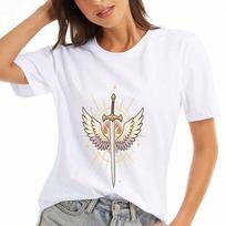 Wild For Books Ladies Cotton T Shirt, Premium Cotton Print, Durable, Casual And Fashionable. Express Your Love For Reading With This Unique Graphic Te S įvairiaspalvis