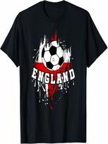 England Soccer English Football England Futbol T-Shirt S įvairiaspalvis