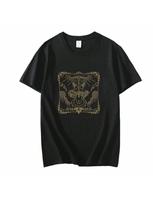Hollow Knight T-Shirt Funny Graphic Printing Tee-Shirt Cotton Comic Tshirt Camisetas Simplicity Oversize Tees Tops S įvairiaspalvis