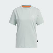 Adidas Outdoor Series Women's XPL W CAMP T Short Sleeve T-Shirt M žalia