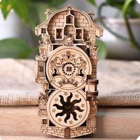 Wooden Prague Square Fridge Magnets European Style Handicraft Decoration Tourism Souvenir Magnets Unique Design
