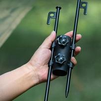 1Pc Outdoor Camping Tent Ceiling Fixed Accessories Canopy Tarp Camp Pole Fixer Equipment Support Rod Fixing Tube Outdoor Tools juoda
