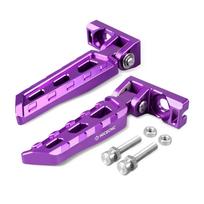 For Sur-Ron Light Bee X For Surron Light Bee S L1E For Segway X160 X260 Chain Tensioner Adjuster Blocks Rear Stunt Pegs Foldable violetinė