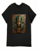 Ancient Egypt - The Pharoah's T-Shirt Baggy Shirts Heavyweights  Shirts Black T Shirts For unisex S įvairiaspalvis
