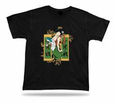 Japanese Dacing Giesha awesome modern stylish tshirt design birthday gift S
