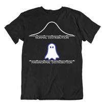 Normal Paranormal Distribution Math T-Shirt Geometry Pun Tee Unisex Nerd Shirt XL