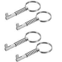 316 Stainless Steel Quick Release Pin – Bimini Top Pin, 1.61  Usable Length X 2  Overall X 0.25  Diameter, Marine Boat Deck Hardware