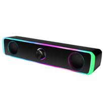 Šaunus RGB spalvingas Bluetooth stalinis baro garsiakalbis