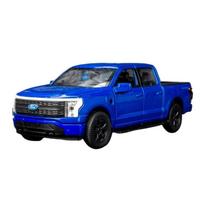 1/36 Ford Raptor F150 Lightning lydinio lieto žaislinio automobilio modelis su garsu ir šviesa, atgal traukiamas, vaikų žaislas, kolekcinis daiktas, gimtadienio dovana mėlyna