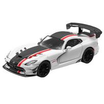 1/24 Dodge Viper ACR SRT Alloy Sports Car Model Diecast Metal Racing Vehicles Car Model Sound and Light Simulation Kids Toy Gift juoda
