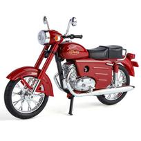 1/10 Čekoslovakija Jawa250 Klasikinis Motociklas Lydinio Metalas Lietas Automobilio Modelis Garsas ir Šviesa Autociklas Kolekcionuojami Daiktai Gimtadienio Dovana raudona
