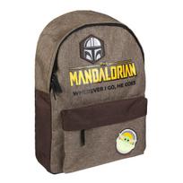 Star Wars The Mandalorian Wherever I Go He Goes Backpack One Size ruda