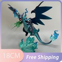 Pokemon Pika Charizard Action Figure Black Charizard Anime Figurine PVC Statue Model Doll Collection Decor Toy Kid Birthday Gift no box