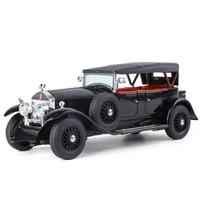 1/32 Rolls-Royce Phantom I Lydinio Klasikinis Senas Automobilio Modelis Metalinis Liejimo Formoje Retro Prabangus Transporto Priemonės Automobilio Modelis Su Garsu ir Šviesa Vaikams Žaislas Dovana juoda