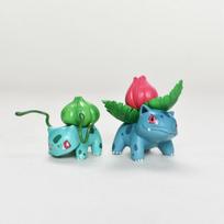 Anime Pokemen Figūrėlė Bulbasaur Evoliucijos Derinys Veiksmo Figūrėlė PVC Statulėlė Darbalaukio Ornamentas Kolekcija Modelis Žaislai Dovanos