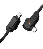 Aulumu M07 240W to Carbon Fiber Cable USB Gen2 10Gbps Video Output Fast Charging Compatible with iPhone Pro NVMe Galaxy and MacBook Pro FT USB-C USB-C