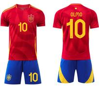 2024 Euro Spain home jersey #7 Morata #19 Yamal #17 Nico #18 Olmo Football Jerseys 20