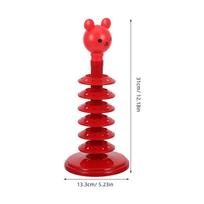Cake Pop Stand Lollipop Holder 6 Layer Red Multi-Layer Candy Display Rack Party Dessert Table Organizer Wedding Display Tower