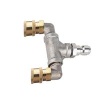 1/4 Quick Connect High Pressure Washer Nozzle Colorless Tip Dual Nozzle Head Pressure Washer Nozzle Universal Fit