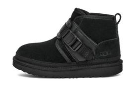 UGG Neumel Synthetic Leather Knee High Kids' Boots Black Kids' 1130757K-BLK 35