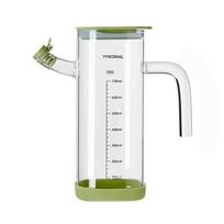 with Handle Cooking Oil Pot Large-capacity Spice Container Olive Oil Dispenser  Kitchen Use žalia