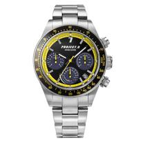 Initial D Collaboration Keisuke MAZDA Solar 10 ATM Water Mineral Black [AngelClover] Watch, Takahashi, RX7-FD3S Model, Powered, Resistant, Glass, juoda