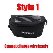 For Suzuki Burgman 650 400 250 200 125 Skywave Accessories Phone Charged Wirelessly GPS Navigation Bag Tool Luggage Storage Bags