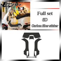 For Vespa GTS300 HPE protective film 6D carbon fiber stickers decals car stickers waterproof modification accessories