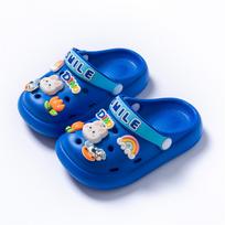 Anti-slip and Anti-odor Children's Shoes for Boys and Girls, Soft-soled Baby Girls' and Boys' Sandals 20-21 mėlyna