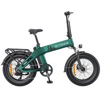 ENGWE EP-2 3.0 BOOST 20-inch electric-assist bicycle,48V 250W, maximum range of 70km in assist mode,maximum load capacity of 120kg. žalia