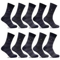 Arnold Palmer Men's Dress Socks Long 10 Pairs SM004 Men's Cotton Socks Men's Dress Socks Dress Socks SM004_Long cuffs 10 pairs/250~270mm