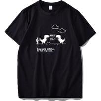 It Works On My Machine Tshirt Computer Java Letter Geek High Quality Crew Neck Eu Size XL