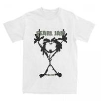 unisex unisex's Metalinė juosta Roko Pearl Jams Muzikos marškinėliai Merch 100% medvilnės T-shirt Drabužiai Humoriški Marškinėliai Naujas Atvykimas S įvairiaspalvis