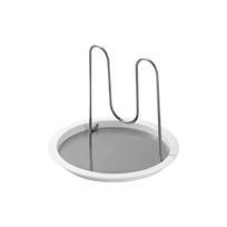 Pan Cover Shelf Stainless Steel Pot Lid Holder Heat Resistant Folding Pan Cover Lid Rack Detachable Stable Spoon Rest Restaurant balta