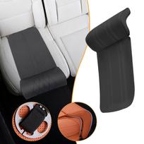Breathable PU Leather Car Leg Rest Pad Memory Foam Ergonomic Extension Cushion for Car Summer Seat Cover juoda