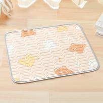 Cold Bed Pad Washable Cat Latex Mat Cool Feeling Soft Cat Sleeping Cushion Breathable Comfortable Pet Nest Mat Kennel Use (as the picture,S)