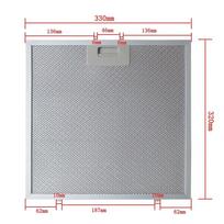 330x320mm Aluminum Grease Filter Compatible with For BOSCH and Range Hoods 5 Layer Aluminized Filtration System China Mainland