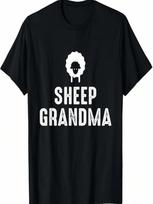 Sheep Grandma Shepherd Farmer Shearer Gift T-Shirt S įvairiaspalvis