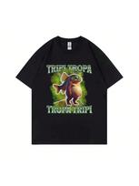 Italian Brainrot La Vacca Saturno Saturnita Funny Cow Meme T-Shirts Summer unisex Wounisex Geek Casual Tshirt Unisex Vintage T Shirt S įvairiaspalvis