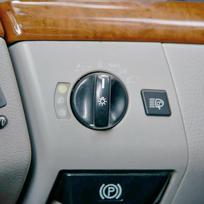 Nešiojamas Mercedes Benz S-Class W220 S350 S430 S500 1998-2005 Žibintų jungiklio skydelio dangtelis 2205450204 Priedų dalys Pilkas šviesiai pilka spalva