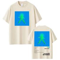 Rapper Mvrk La Fe Que Me Tengas Album Print Tshirt Unisex Women Fashion Tshirt Casual pure Cotton ONeck Tshirts Streetwear XL