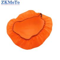 Motorcycle Sponge Air Filter Dust Cover For KTM Suzuki Yamaha Honda Kawasaki ATV 125-530 Dirt Bike General Purpose Parts oranžinė