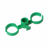 Umbrella Pole Cup Holder Holds two cups Beach Beverage Adjustable Grip Clampon Drink