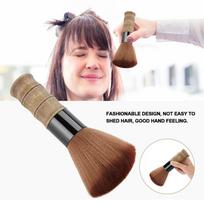 Professional Barber Face Duster Soft Nylon Fiber Hair Cutting Brush Neck Duster Brush  Salon Use